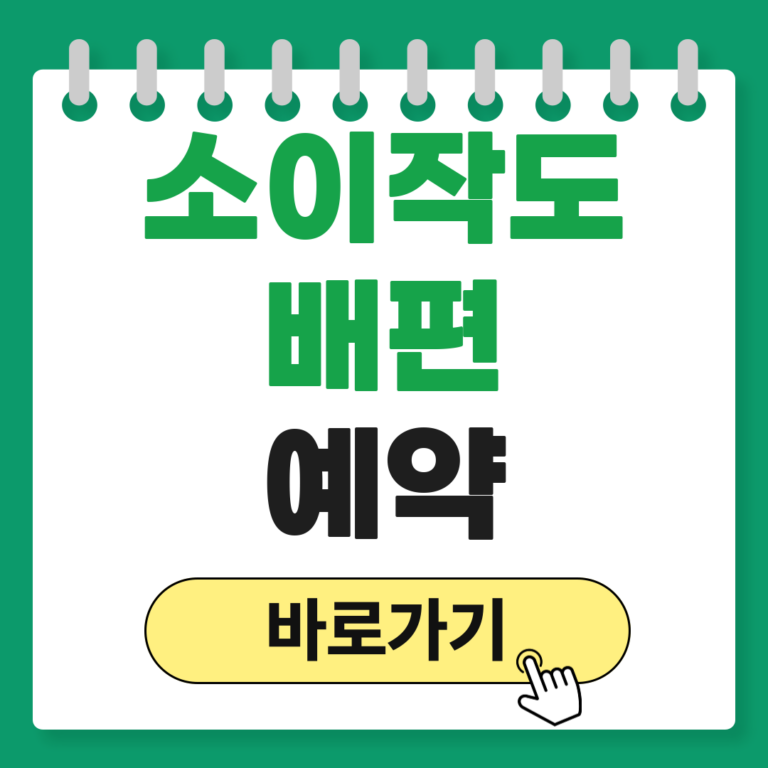 소이작도 배편